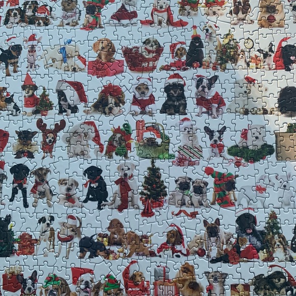 ❤️❤️ 3/$15 Jigsaw puzzle 1000 piece “Dog themed” - Picture 4 of 6